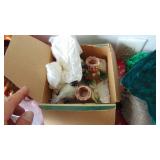 Large Lot of Assorted of Christmas Items, Some pcs of Flitz and Floyd