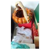 Large Lot of Assorted of Christmas Items, Some pcs of Flitz and Floyd