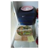 12- Collectable Plates, Mostly Christmas