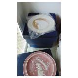 12- Collectable Plates, Mostly Christmas