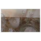 Various Crystal and Glass Pcs