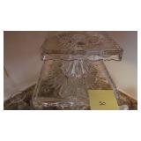 1- Rd and 2 Square Cake Plates