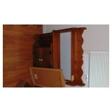 Calendar Board, Shelf with Pegs and Wall Shelf