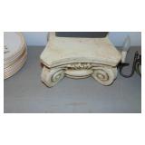 Newer Head on Base, Goodses Statue and Corinthian Base