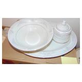 Sango Majesty China Set- 8 Place Setting plus Serving Pcs