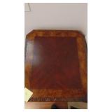 Fancy End Table with Drawer, 24" x 24" x 27"