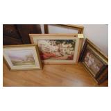 Various Pictures and 1 Empty Frame