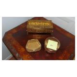 2- Fancy Jewelry Boxes- 1 asis and Hanky Box