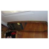 Tall and Narrow Vintage Mirror, 23" x 60"