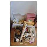 Various Home Decor, Clowns, Dolls, Geese and Plus More