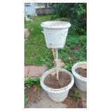 6- Matching Plastic Planters