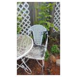 4 Pcs Patio Set- Settee, 2 Chairs and Table