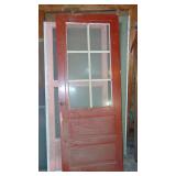 Selection of Vintage and Alum Screen Doors