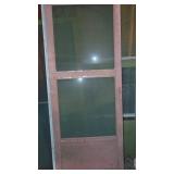 Selection of Vintage and Alum Screen Doors