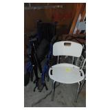 Assorted Handicap Equipment, Wheelchair, Walker Bath Stool and Misc