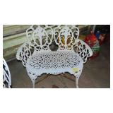 Metal Garden Settee
