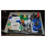 Metal Cart and Weed Killer Plus More