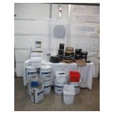 New Roofing Materials: Fiber Board, JM-EPDM  Roll Rubber, Tape, Membrane Bonding tubes, Screws, Nails, Flashing
