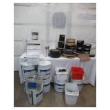 New Roofing Materials: Fiber Board, JM-EPDM  Roll Rubber, Tape, Membrane Bonding tubes, Screws, Nails, Flashing