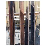 Matching Set of 4 LARGE Relief Carved Bamileke House / Building Posts Matching Set of 4 LARGE Relief Carved Bamileke House / Building Posts