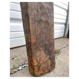 Large Old Dogon House Post w/ Carved Figure Large Old Dogon House Post w/ Carved Figure