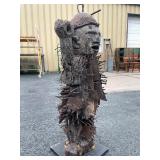Large Old Bakongo Nkisi Ghanaian Nail Fetish Power Figure Large Old Bakongo Nkisi Ghanaian Nail Fetish Power Figure
