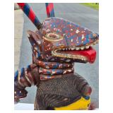 Outstanding Large Old Temne People Masquerade Headdress Mask - Sierra Leone Outstanding Large Old Temne People Masquerade Headdress Mask - Sierra Leone