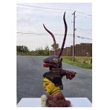 Outstanding Large Old Temne People Masquerade Headdress Mask - Sierra Leone Outstanding Large Old Temne People Masquerade Headdress Mask - Sierra Leone
