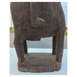 Fantastic Early Carved Dogon Equestrian Figure Fantastic Early Carved Dogon Equestrian Figure