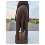 Fantastic Early Carved Dogon Equestrian Figure Fantastic Early Carved Dogon Equestrian Figure
