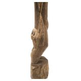 Wonderful Large Old Carved Ancestral Figure - Sepik River Region Wonderful Large Old Carved Ancestral Figure - Sepik River Region