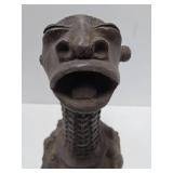Dramatic Old Mambilia Long-Neck Figural Terra Cotta Vessel Dramatic Old Mambilia Long-Neck Figural Terra Cotta Vessel