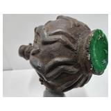 Dramatic Old Mambilia Long-Neck Figural Terra Cotta Vessel Dramatic Old Mambilia Long-Neck Figural Terra Cotta Vessel