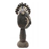 Large & Impressive Figural Igbo Ceremonial Headdress - Nigeria Large & Impressive Figural Igbo Ceremonial Headdress - Nigeria