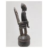 Excellent Old Figural Tool w/Seated Male Figure Excellent Old Figural Tool w/Seated Male Figure