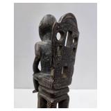 Excellent Old Figural Tool w/Seated Male Figure Excellent Old Figural Tool w/Seated Male Figure