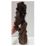 Large Grotesque Figural Carved New Guinea Mask Large Grotesque Figural Carved New Guinea Mask