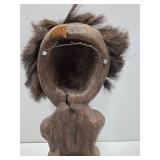 Large Grotesque Figural Carved New Guinea Mask Large Grotesque Figural Carved New Guinea Mask
