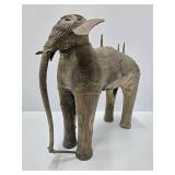 LARGE & Impressive Dhokra Ornate Brass/Bronze Elephant Processional Elephant Sculpture LARGE & Impressive Dhokra Ornate Brass/Bronze Elephant Processional Elephant Sculpture