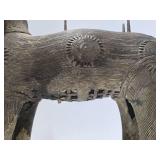LARGE & Impressive Dhokra Ornate Brass/Bronze Elephant Processional Elephant Sculpture LARGE & Impressive Dhokra Ornate Brass/Bronze Elephant Processional Elephant Sculpture