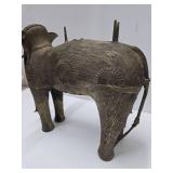 LARGE & Impressive Dhokra Ornate Brass/Bronze Elephant Processional Elephant Sculpture LARGE & Impressive Dhokra Ornate Brass/Bronze Elephant Processional Elephant Sculpture