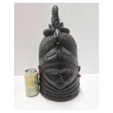 Sierra Leone Mende Bundu Ritual Helmet Mask Sierra Leone Mende Bundu Ritual Helmet Mask