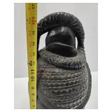 Sierra Leone Mende Bundu Ritual Helmet Mask Sierra Leone Mende Bundu Ritual Helmet Mask