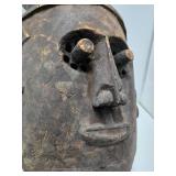 Unusual Patterned Old Kuba Ceremonial Helmet Mask Unusual Patterned Old Kuba Ceremonial Helmet Mask