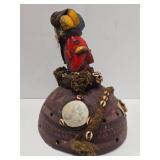 Highly Decorated Old Yoruba Headdress Mask w/Cowries & Trade Beads Highly Decorated Old Yoruba Headdress Mask w/Cowries & Trade Beads