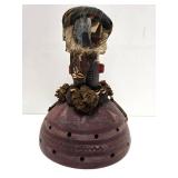 Highly Decorated Old Yoruba Headdress Mask w/Cowries & Trade Beads Highly Decorated Old Yoruba Headdress Mask w/Cowries & Trade Beads