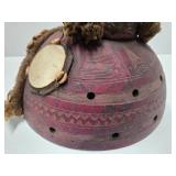 Highly Decorated Old Yoruba Headdress Mask w/Cowries & Trade Beads Highly Decorated Old Yoruba Headdress Mask w/Cowries & Trade Beads