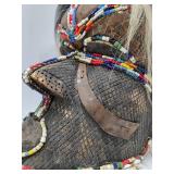 Old Vintage Kuba Bwoom Tribal Royalty Mask Old Vintage Kuba Bwoom Tribal Royalty Mask