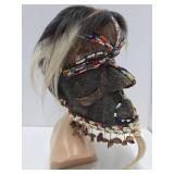 Old Vintage Kuba Bwoom Tribal Royalty Mask Old Vintage Kuba Bwoom Tribal Royalty Mask