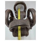 Impressive Old Carved Yoruba Gelede Helmet Mask Impressive Old Carved Yoruba Gelede Helmet Mask